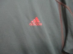 Adidas Shirt Extra Large Adult Dark Gray Athletic Stretch Logo Modern Fit Mens