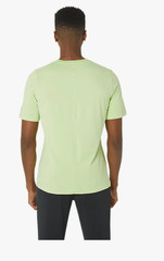 ASICS MEN’S SHORT SLEEVE HTHR TECH TOP Lime Green Heather 3XL