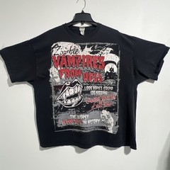 VINTAGE AAA Zombie Vampires from Hell Horror Promo Shirt Sz 2XL