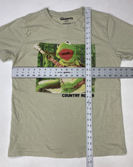 Disney The Muppets Kermit The Frog Country Roots Graphic T-shirt Men Medium