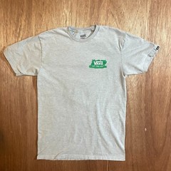 VANS Christmas Tree Medium Gray Short Sleeve T-Shirt