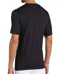 JOCKEY ESSENTIALS 3-Pack Men’s Crew Neck T-Shirts Durable Cotton Black Size S