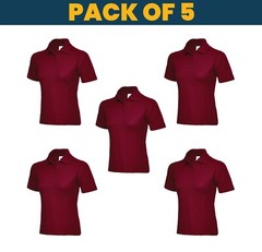 Pack of 3 & 5 Uneek Ladies Classic Polo shirt MULTI PACK workwear top UC106