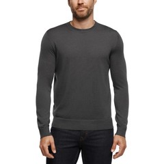 Banana Republic Men’s Merino Wool Crew Neck Sweater, Gray, Size M