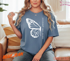 Unisex Half Butterfly “Trust the Process T-Shirt, Men T shirt,Women T shirt Gift