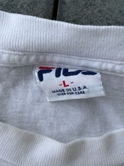 Vintage 90s Fila Basketball Jerry Stackhouse Logo Graphic T-Shirt
