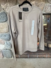 NWT Jachs Men’s Ultra Soft Crew Tee Size Small-Stone-