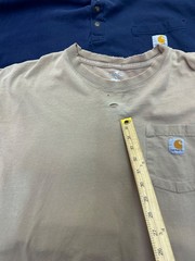 Carhartt T Shirt Lot Mens XL 7pc Mixed Colors Pocket Tee Logo Workwear Bundle