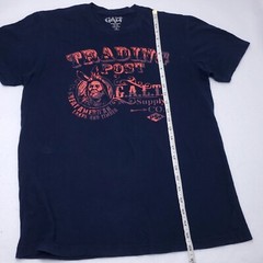 GALT Great American Trading Post Supply T-Shirt Adult Size M Navy Blue Native