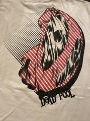DEADPOOL MAXI-PRINT T-Shirt (L) 2011 – Marvel Comics by Mad Engine RARE