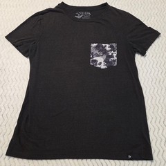 JNCO Jeans 85 Crownbrand Crewneck Skull Pocket T-Shirt Sz Medium