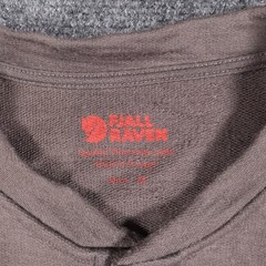 Fjallraven Lappland Merino Henley Mens Medium Brown Long Sleeve Wool Base Layer