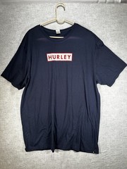 Hurley Shirt Adult XXL 2XL Navy Blue Graphic Beach Outdoor Classic Mens