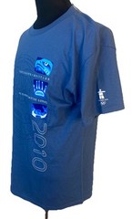Vancouver 2010 Winter Olympics Whistler Mens Large Blue Short Sleeve NEW