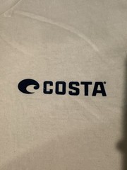 Costa Del Mar Men’s Short Sleeve White T-Shirt Size Large NWOT