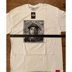 The Marathon Clothing TMC Nipsey Hussle Graphic T-Shirt White Mens XL NWT