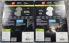 Men’s Short Sleeve T Shirts S 34-36 Hanes 6 Pk X Temp Mesh Stretch White Black