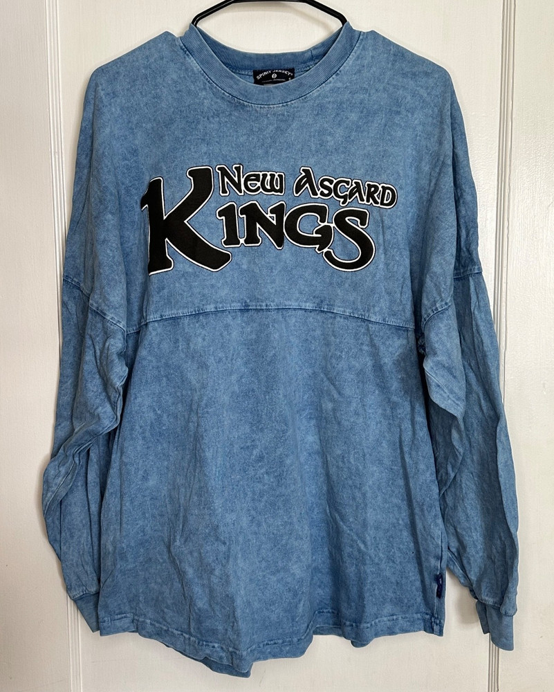 New Asgard Kings Spirit Jersey Unisex Size S Blue VAL 01 Valkyrie Marvel Thor