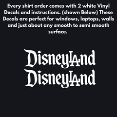 Disneyland LA Dodgers Los Angeles T-Shirt- Vinyl Decals Included- Mickey Ohtani.