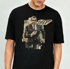 James Bond 007 CUSTOM T-Shirt Size S-5XL