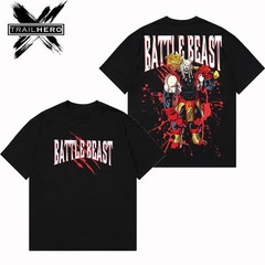 Battle Beast Invincible Premium Acid Washed T-Shirt, En Sabah Nur Shirt