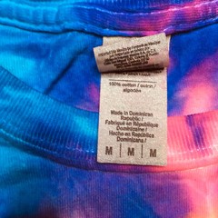 Tie Dye Men’s Medium T-Shirt Choose Kind Shirt Swirl Spiral Colorful Rainbow