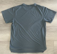 Western Rise Merino Wool Short Sleeve T-Shirt Gray Mens Size XL