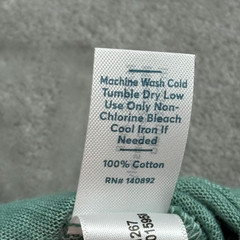 Marine Layer Heavy Slub Pocket Tee T-Shirt Mens XL Green Long Sleeve $78 NWOT