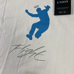 Air Jordan x Union T Shirt Mens Medium Photon Dust GFX Short Sleeve