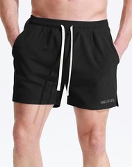 NELEUS Men’s 7 inch Running Shorts Athletic X-Large, 6112 Black/Black/Black
