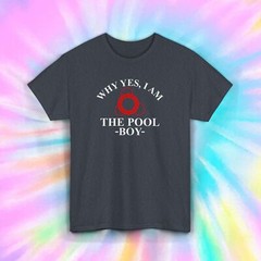 Pool Boy T-Shirt Funny Lifeguard Swimming Summer Beach Humor S-5XL