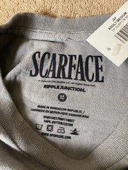 NWT- Scarface Tony Montana “The World is Yours” Double Sided Neon Tee