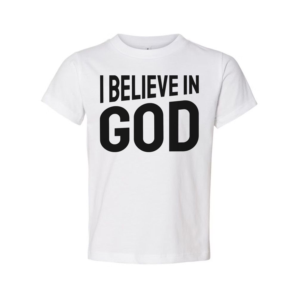 I Believe In God Unisex Graphic T Shirt For Christians And Faith Enthusiasts Sof