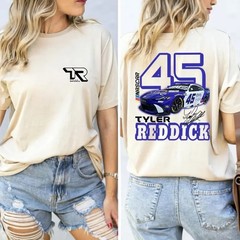 Tyler Reddick 45 NASCAR 2025 Racing Graphic T-Shirt Fan Gift Shirt