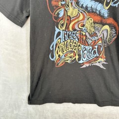 Vintage Alice In Wonderland Shirt Mens Medium Black Junk Food Urban Outfitters