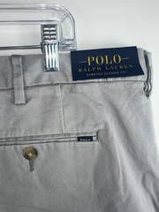 NWT Polo Ralph Lauren 50×27 Soft Gray Flat Front Polo Chino Cotton Twill $84.99
