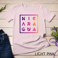 Colorful Geometric Nicaragua Premium T-Shirt Unisex T-shirt