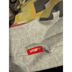 Uniqlo UTGP 2017 Nintendo Pokemon Pikachu Pixel Graphic T-Shirt Gray Small