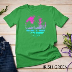Retro Eighties 80s _ 90s Beach Style design with palm trees Unisex T-shirt