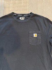 Carhartt TK6652-M Force Relaxed Fit Black Logo T-Shirt Men’s XL Regular