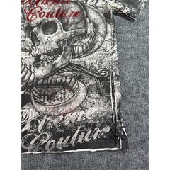 Xtreme Couture Graphic T-Shirt Mens XL Black Skull Snake MMA Streetwear USA Made