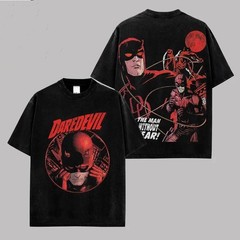 Daredevil T-Shirt Retro Vintage Comic Graphic Tee Premium Cotton Gift