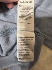 UNTUCKit – Size L – Men’s Pale/Light Blue Long Sleeve Henley T-Shirt