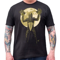 Lowbrow Art The Creature Black Lagoon Soft Cotton Tee T-Shirt S-M-L-XL-XXL NWT