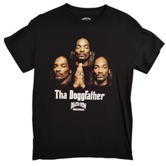 Death Row Records Tha Doggfather Shirt Mens Small Black Graphic Hip Hop Rap Tee
