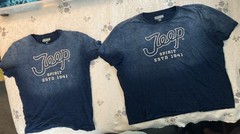 Lucky Brand Jeep Branded T-Shirts; Unisex 1 XXL, 1 M
