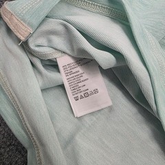 Tommy Bahama Mens XL Henley Shirt Short Sleeve Seafoam Green Heather Recycled