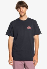 $30 Quiksilver Men’s Eye On Horizon Short Sleeves T-Shirt In Navy Size L