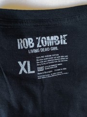 Rob Zombie Shirt- Living Dead Girl Officially Licensed Fright Rags Sold Out Rare