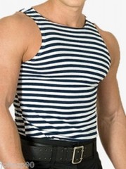 Airborne Striped tank Navy Telnyashka sleeveless t shirt